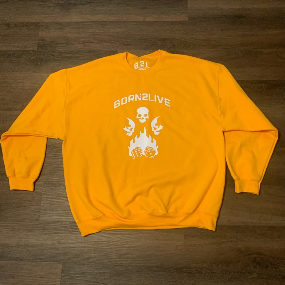 BORN2LIVE Sweater 1 of 6 Made Worldwide *SOLD*